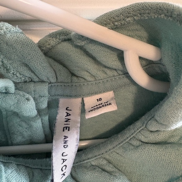 Janie and Jack Mint Green Quilted Formal Dress size 10 - Picture 2 of 3